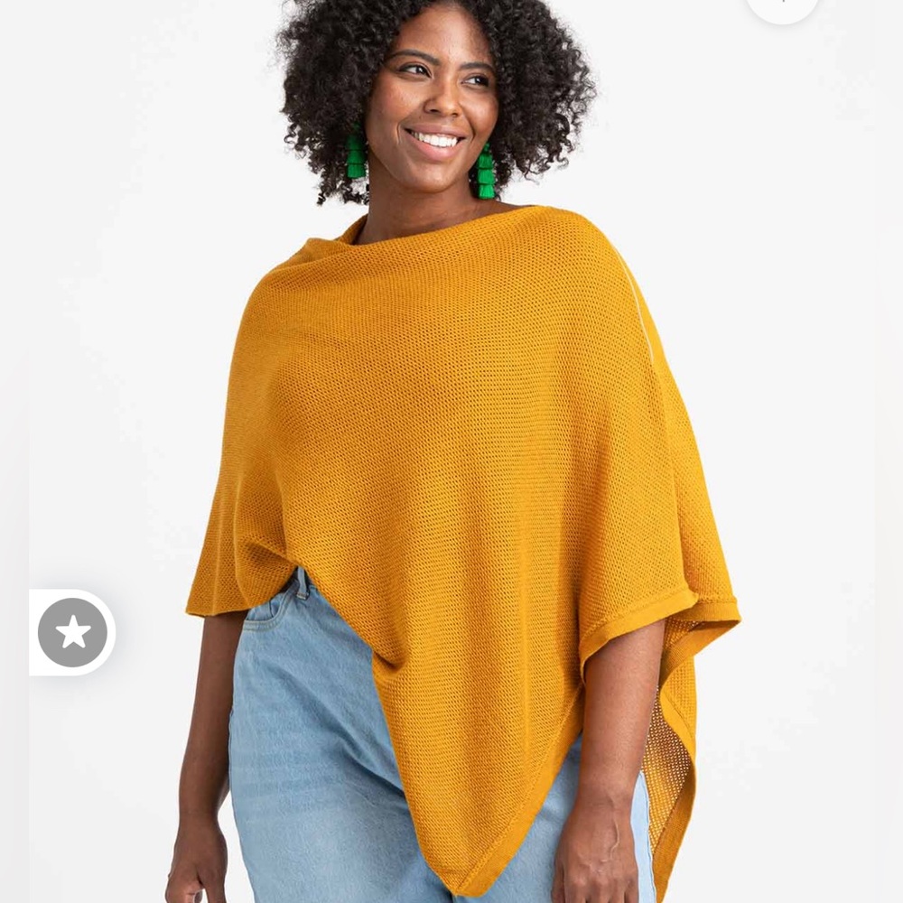 Gently Used We Are Amma Cocoon nursing cover and scarf in Honey, like new.